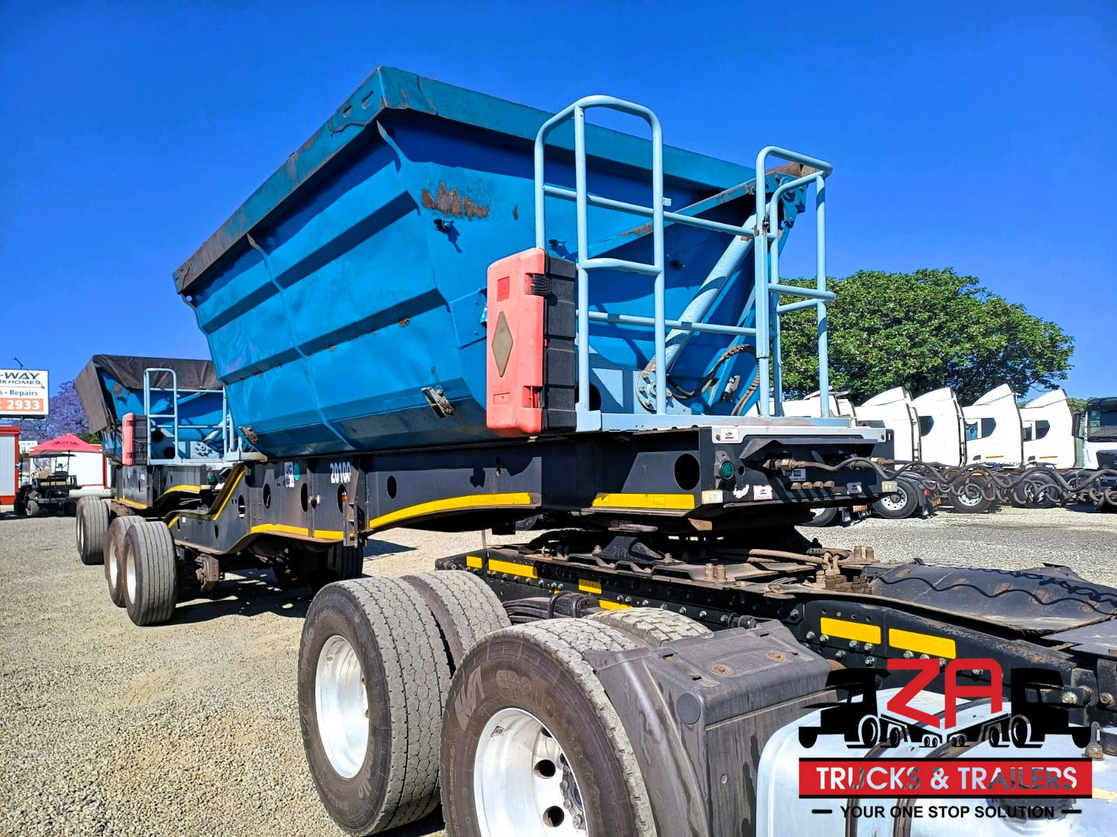 2021 AFRIT 18 CUBE SIDE TIPPER TRAILER #53385